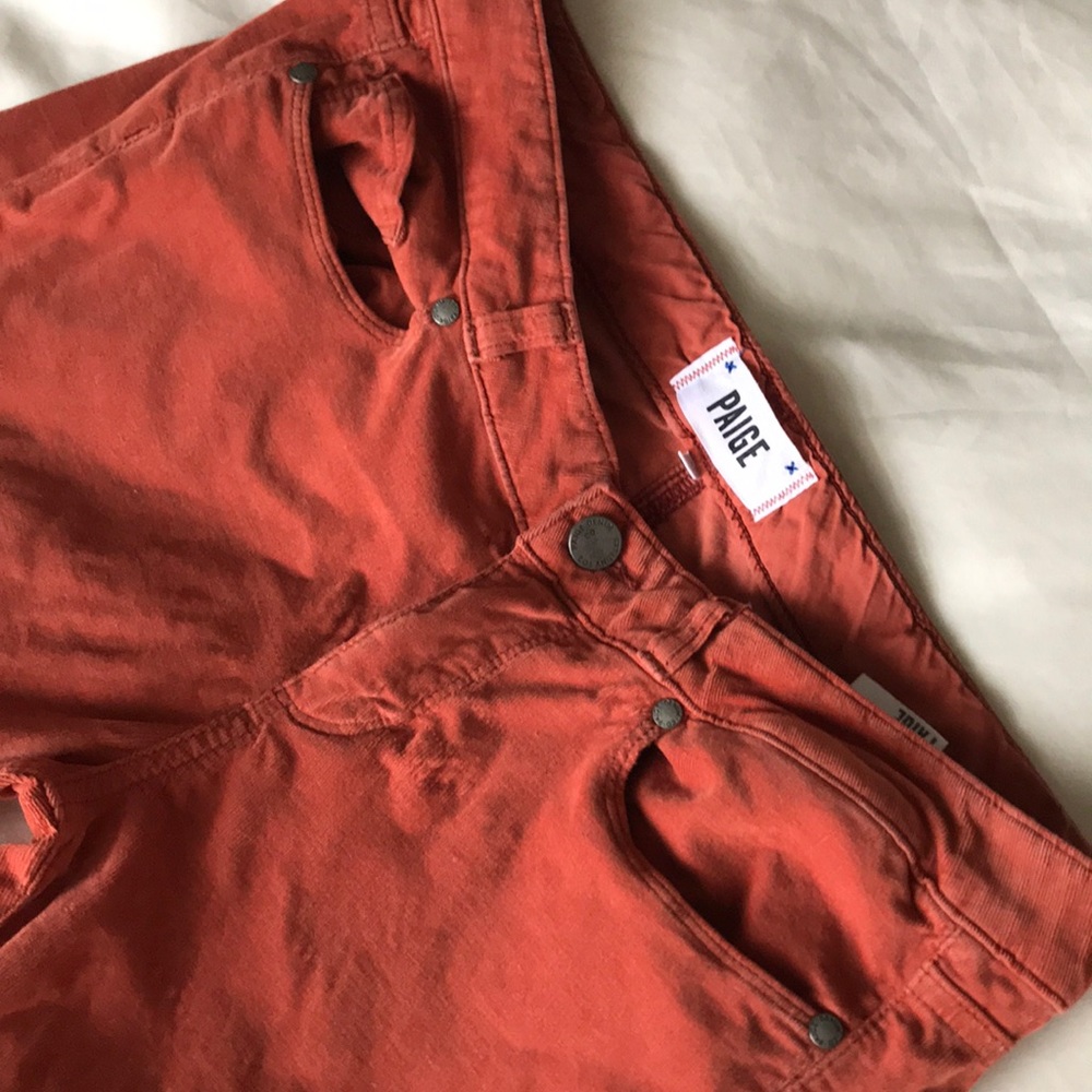 PAIGE Corduroy Skinny Jeans